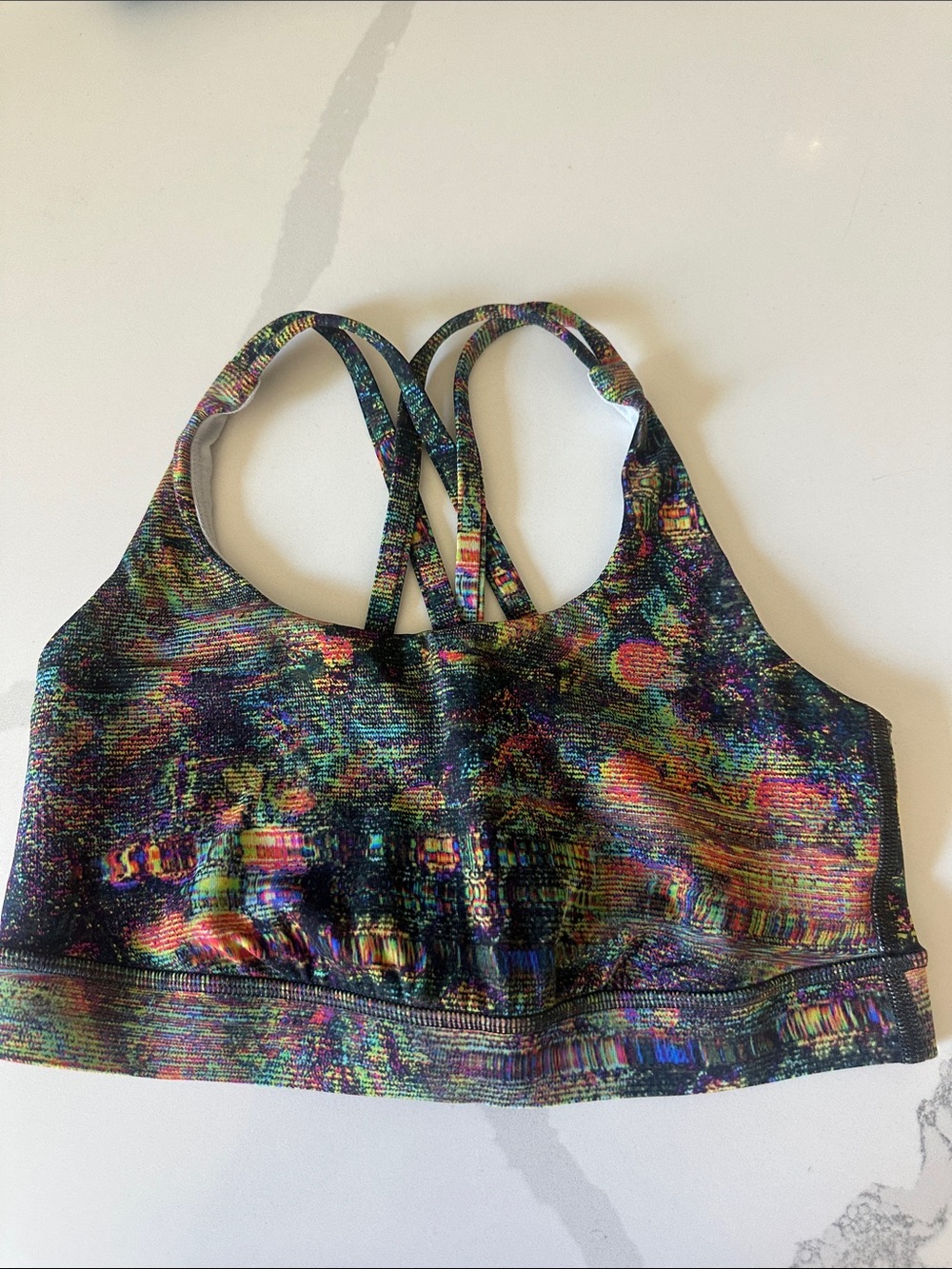 lululemon athletica Multicolor Strappy Sports Bra